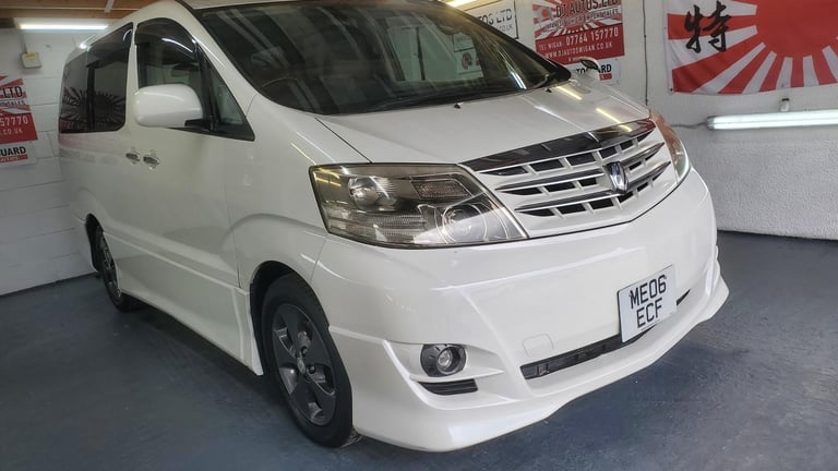 image for Toyota Alphard 2.4 automatic 8 seater refurbed alloys in grey 82k miles 2006 