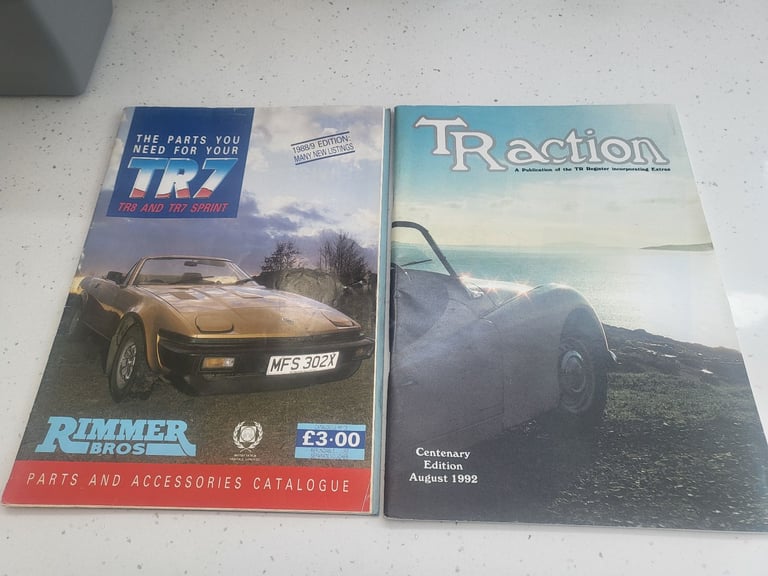 TR Action - Triumph car magazines from the 1990s