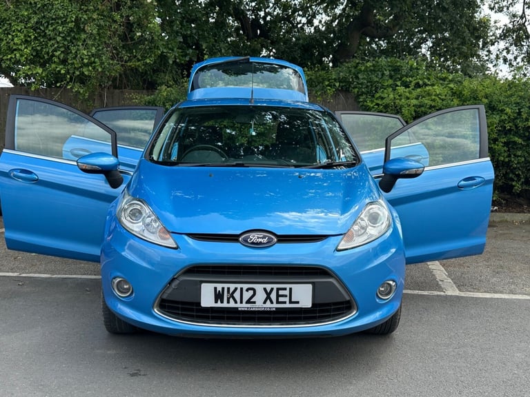 2012 Ford Fiesta 1.25 Zetec 5dr [82] HATCHBACK Petrol Manual