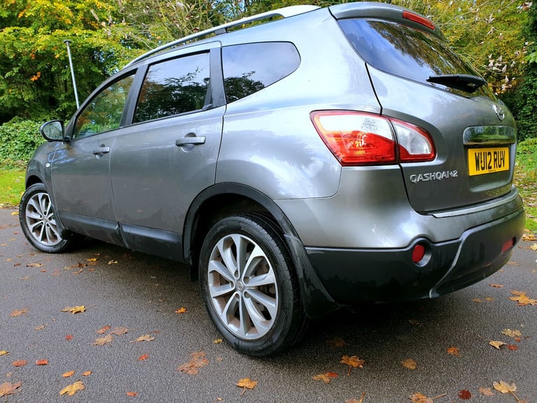 NISSAN QASHQAI 1.5 DCI TEKNA+2*7SEATS*2012*FSH*LEATHER*PANROOF*PARKING CAM*NAV*BL-TOOTH*XENONS#JEEP