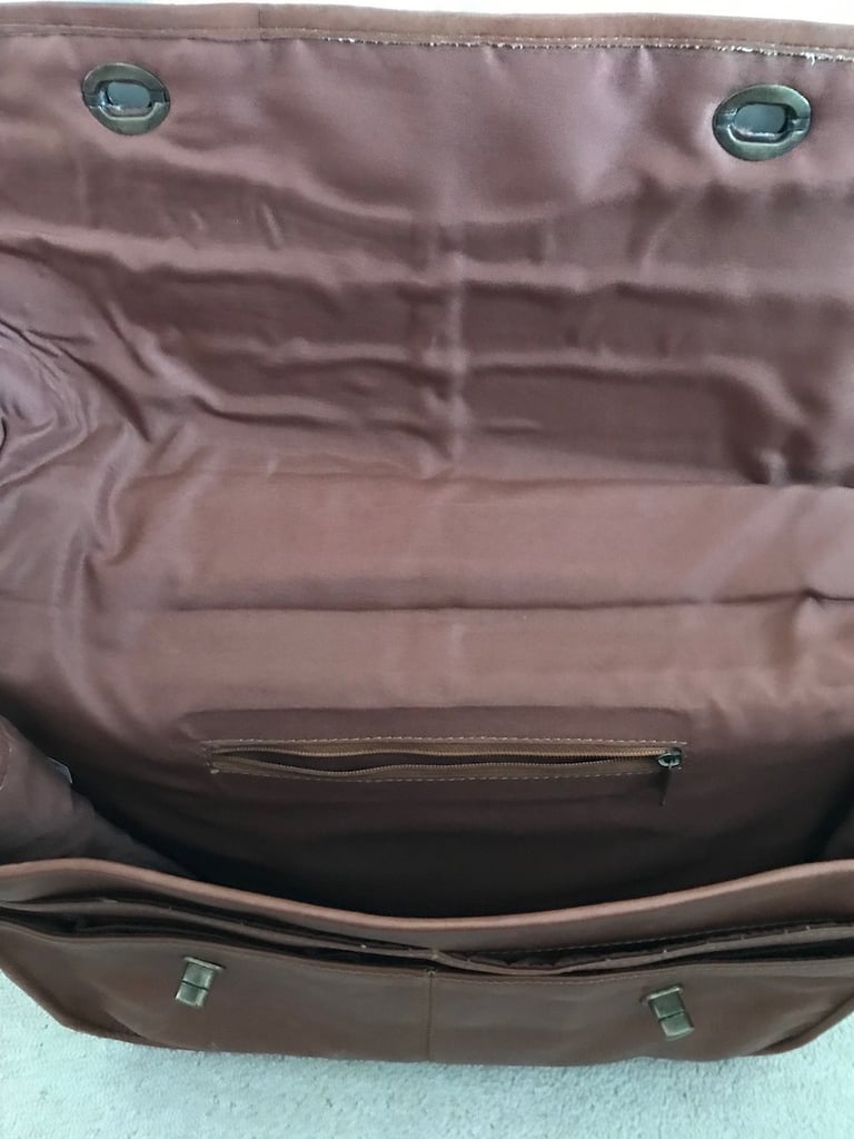 Leather Satchel in Tan Colour