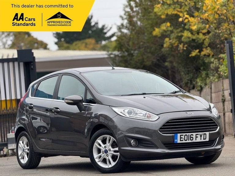 2016 Ford Fiesta 1.0T EcoBoost Zetec Hatchback 5dr Petrol Powershift Euro 6 (100 ps) Hatchback Pe...