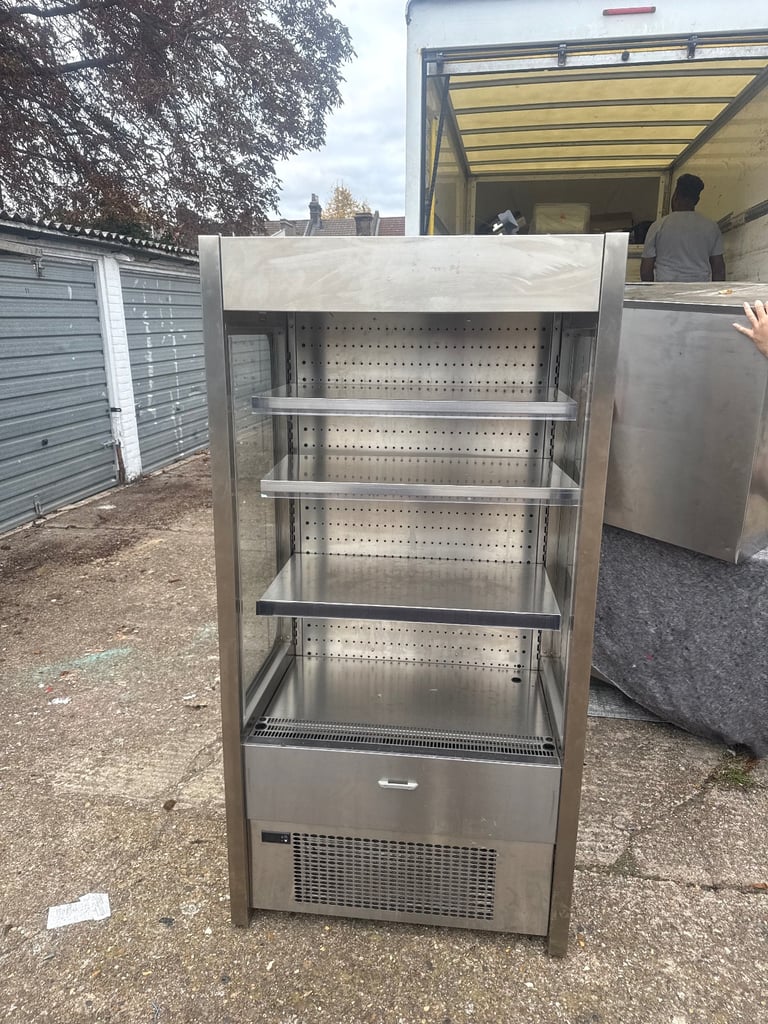 Commercial foster display fridge like new cafe shop restaurant 