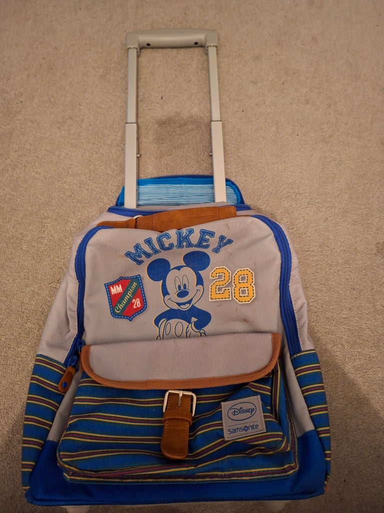 Mickey mouse luggage