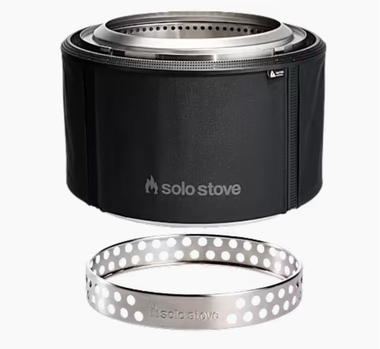 Solo Stove Bonfire + Surround Lite Bundle + Lid