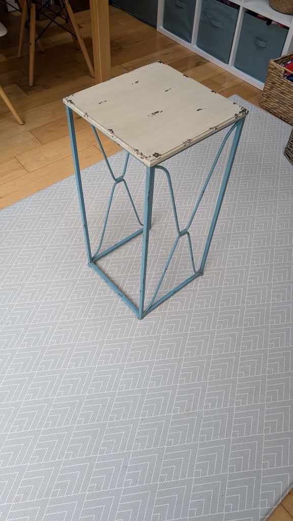 Tall side table