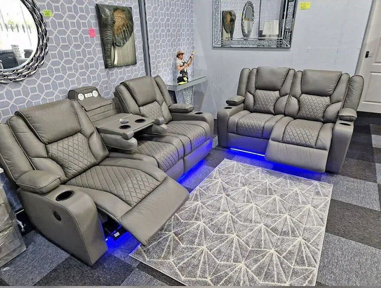 All Furniture Available - 2 Seater - 3 seater - 4 Seater - 5 seater - Recliner sofa - Cupholder 