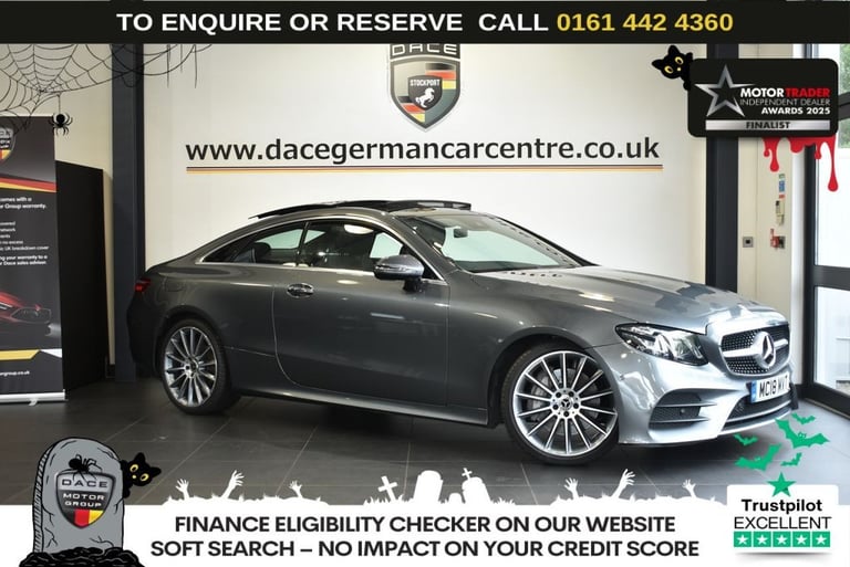 image for 2018 Mercedes-Benz E-Class 2.0 E300 AMG Line (Premium Plus) Coupe 2dr Petrol G-Tronic+ Euro 6 (s/...