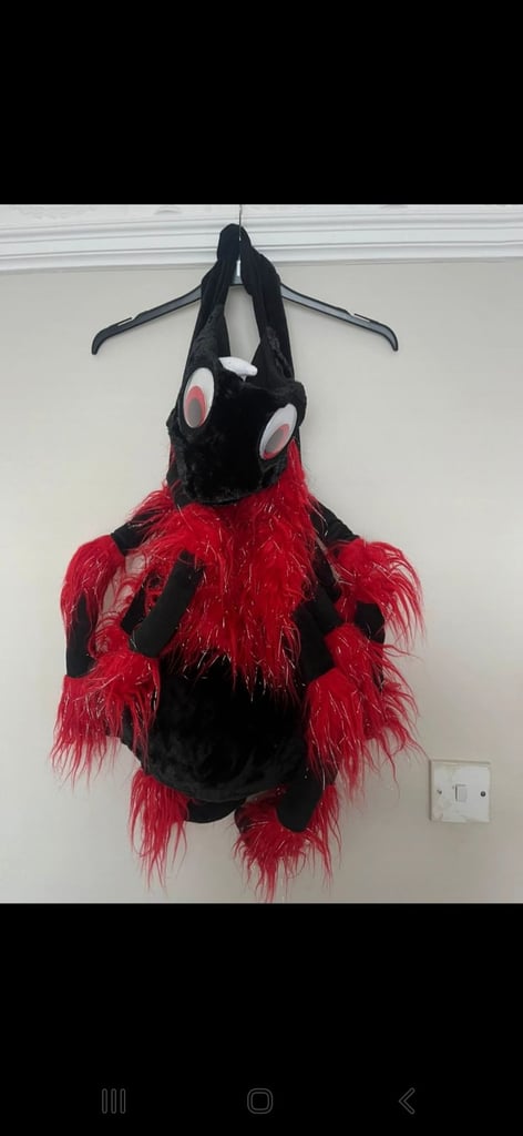 Dog halloween spider costume