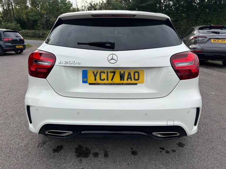 2017 Mercedes-Benz A-Class 2.1 A200d AMG Line (Premium) 7G-DCT Euro 6 (s/s) 5dr HATCHBACK Diesel ...
