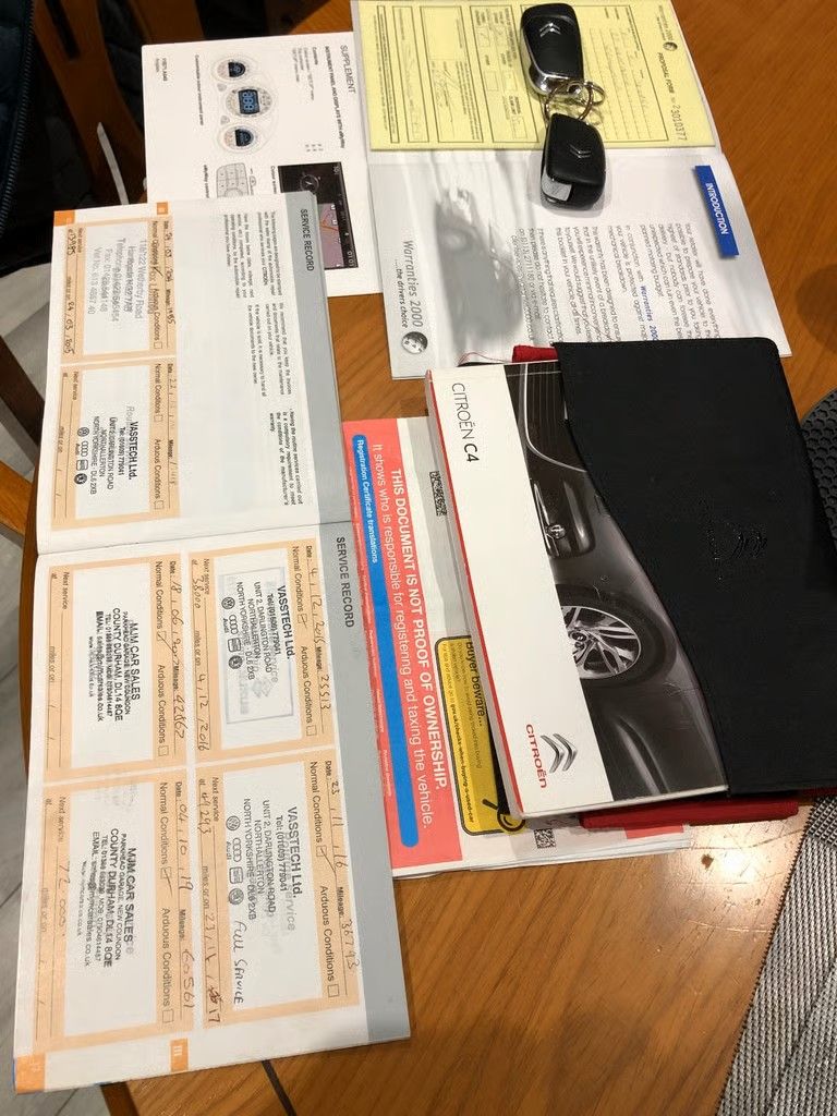 Citroen C4, Full Service, 2 Keys, 1.6L Audi BMW Peugeot Vauxhall Ford Mercedes Toyota Hyundai Nissan