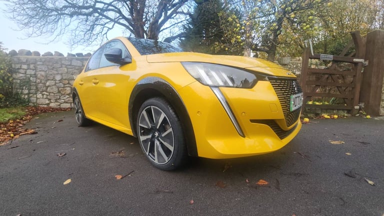 2021 Peugeot e-208 GT (2020 Reg) – 35,800 miles – Excellent Condition