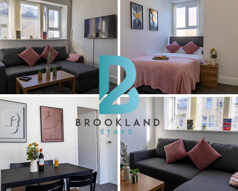 Flat 14 Blackpool | Blackpool Flat | Free Wi-Fi, Kitchen | Sleeps 4!