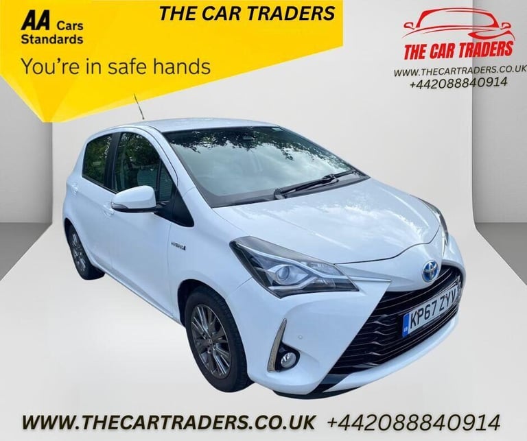 2017 Toyota Yaris 1.5 VVT-h Icon Tech Hatchback 5dr Petrol Hybrid E-CVT Euro 6 (s/s) (100 ps) Hat...