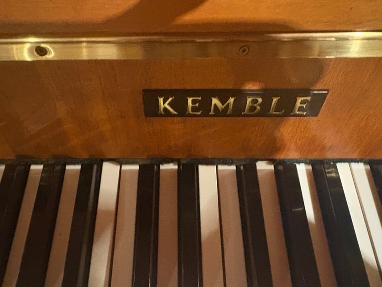 6.5 octave Kemble Piano. Free delivery 