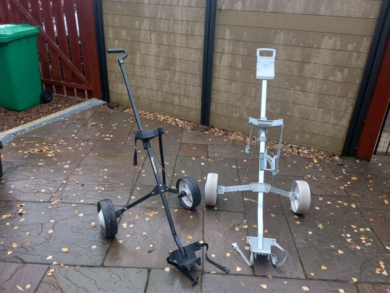 2 X golf trolleys