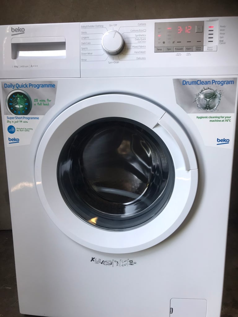 Beko 8 kg washing machine in great working condition 