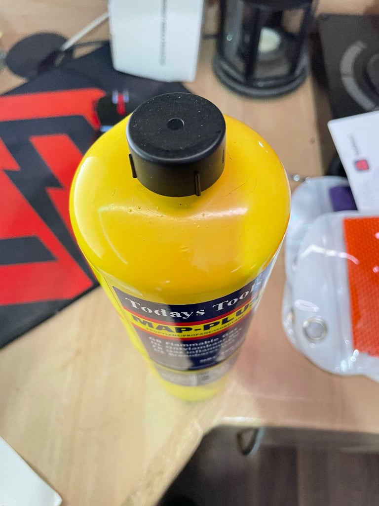 Mapp/Map Pro Plus Propane plumbing Gas Canister Cartridge Cylinder Bottle for Blowtorch Tools 