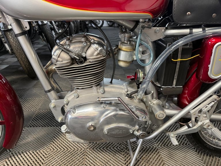 1959 Ducati 125, 160cc engine, outstanding condition, px welcome