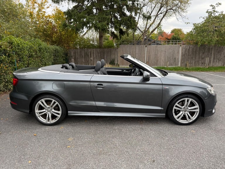 2014 Audi A3 Cabriolet 1.8 TFSI S line S Tronic quattro Euro 6 (s/s) 2dr