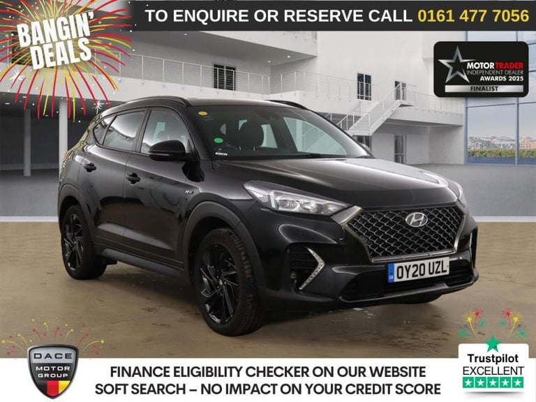 2020 Hyundai TUCSON 1.6 CRDi MHEV N Line SUV 5dr Diesel Hybrid DCT Euro 6 (s/s) (136 ps) ESTATE D...