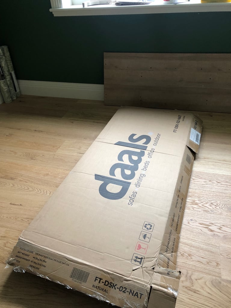 Brand new Desk Rattan two door