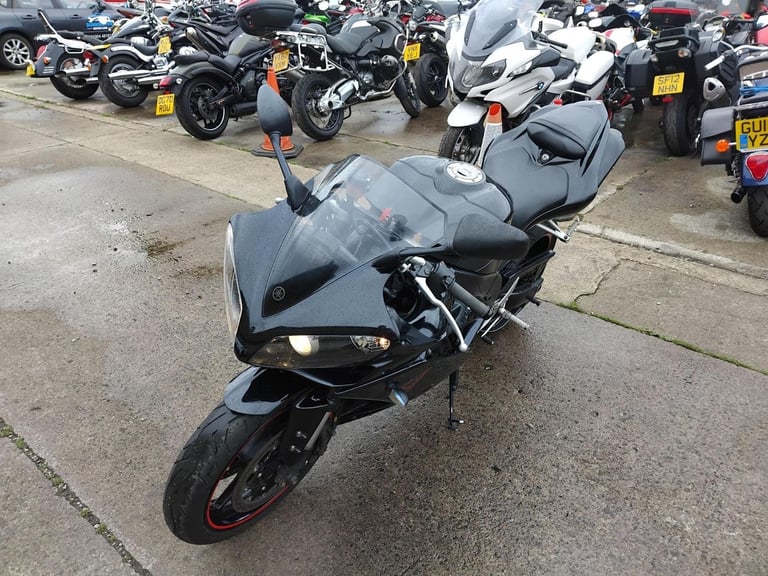 2007 56 YAMAHA YZF R1 07 4C8 SUPERBIKE 1000 BLACK NEW MOT HPI CLEAR YZFR1