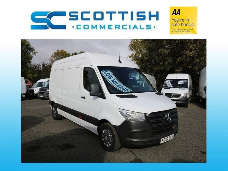 2022 MERCEDES SPRINTER MWB NEW SHAPE *NO VAT* LOW MILES 60k YEARS MOT crafter