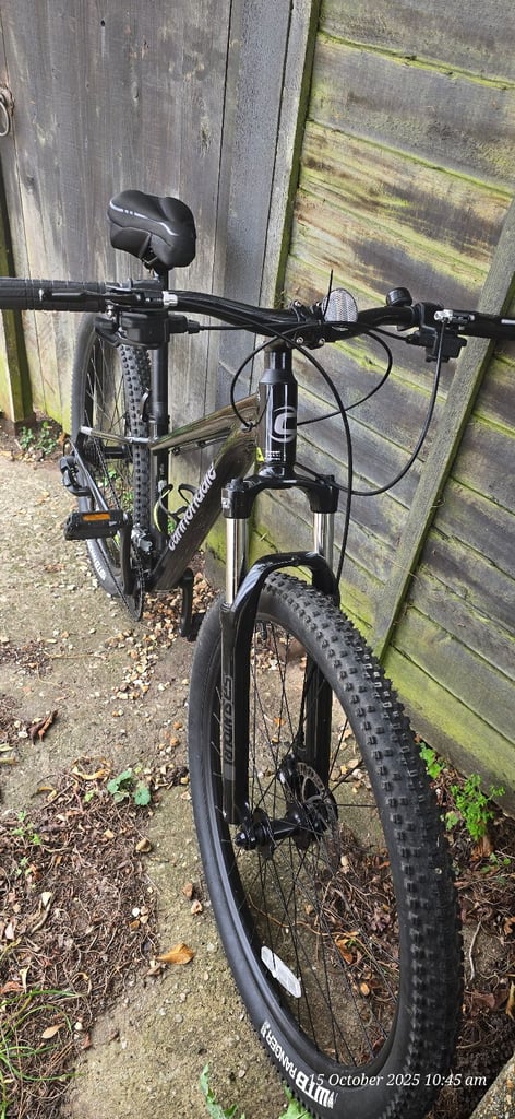 Cannondale and Cube mountain bikes
