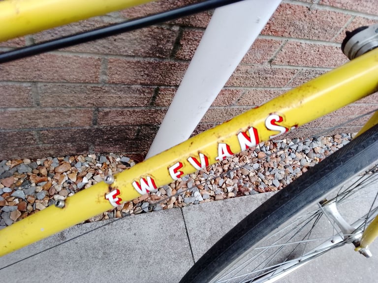 Rare Vintage Ladies F W Evans Reynolds 531 Mixte Frame Road Racing Bike Bicycle