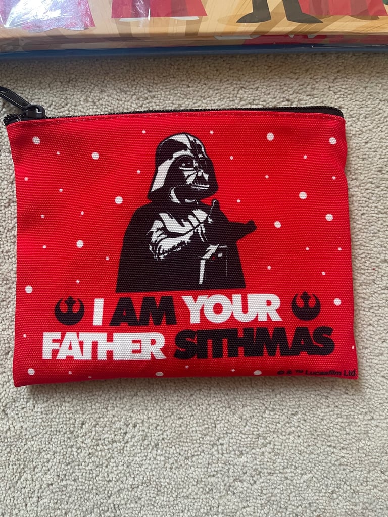 Star Wars Pop-up Book and Advent Calendar and pencil case. £10. Collect Chichester