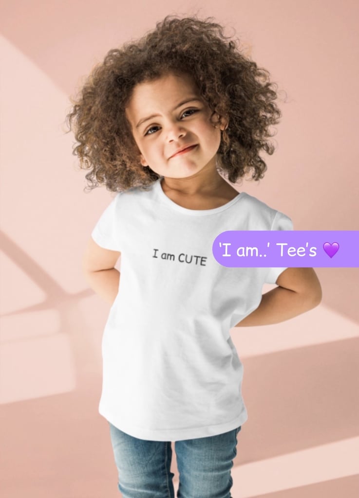 Gorgeous personalised t shirts for children 