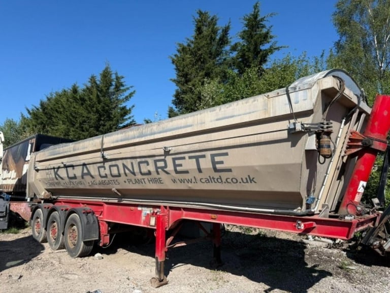 KELBERG 3 AXLE TIPPING TRAILER TRAILER