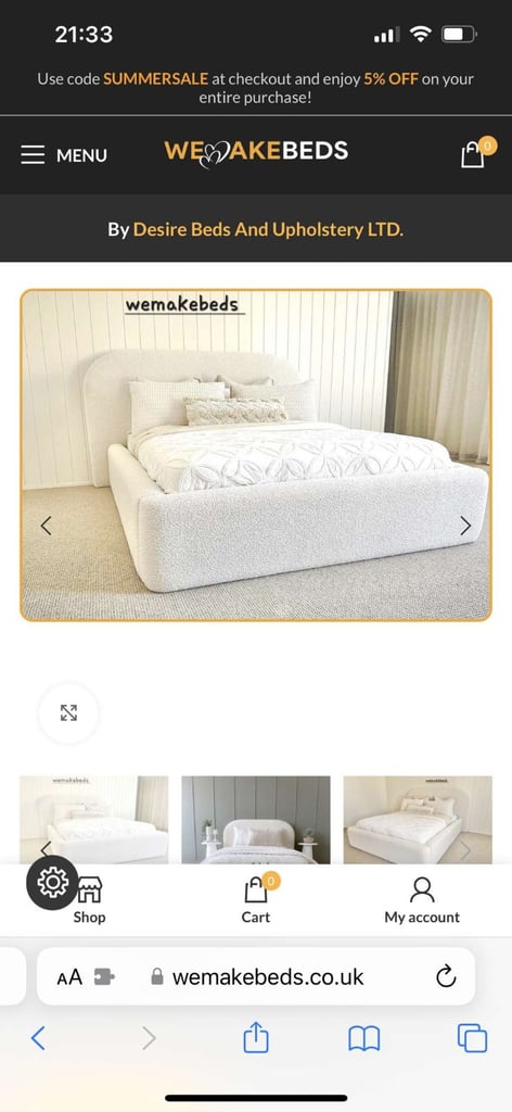 BRAND NEW PREMIUM DOUBLE BED RRP 549