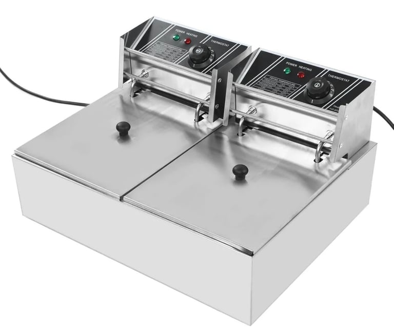 Commercial fryer top quality cafe shop restaurant takeaway 