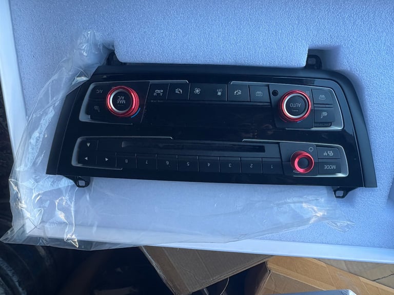 image for BMW cd and climate control panel