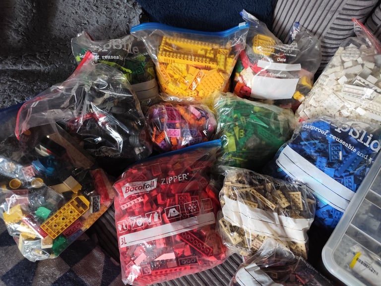3 Large Bags of Lego. 