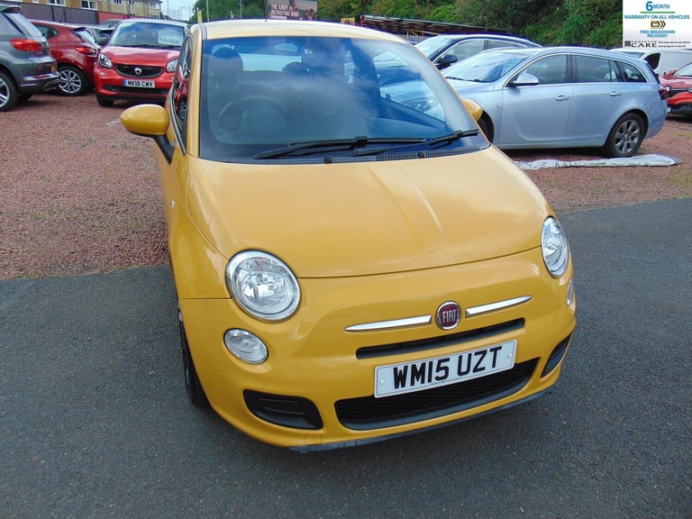 FIAT 500 1.2 500 1.2 69hp S * ONLY 34013 MILES * 8 SERVICE STAMPS * MOT AUGUST