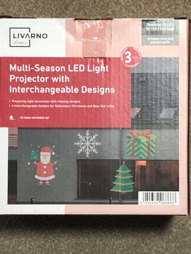 image for *BARGAIN* £5.... Christmas/New year projector.