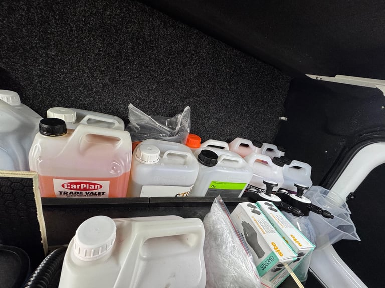 Mobile detailing Van Ford, TRANSIT CUSTOM, Panel Van, 2016, Manual, 1996 (cc)