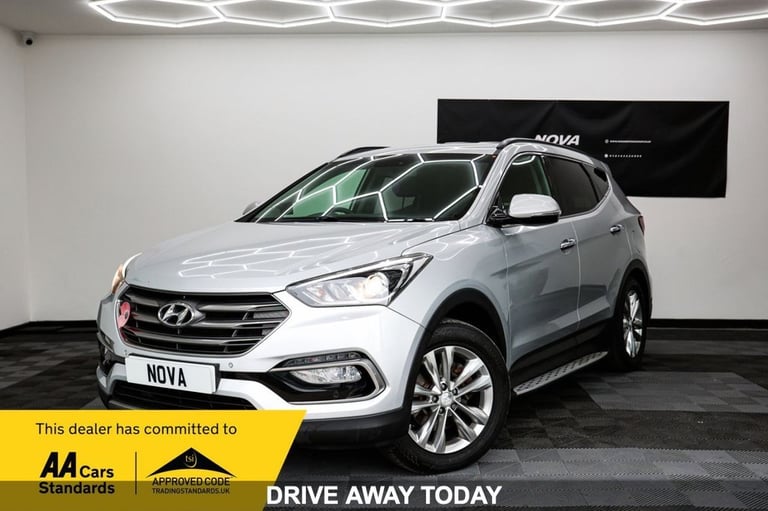 2016 Hyundai Santa Fe 2.2 CRDi Blue Drive Premium 5dr Auto [7 Seats] ESTATE DIESEL Automatic