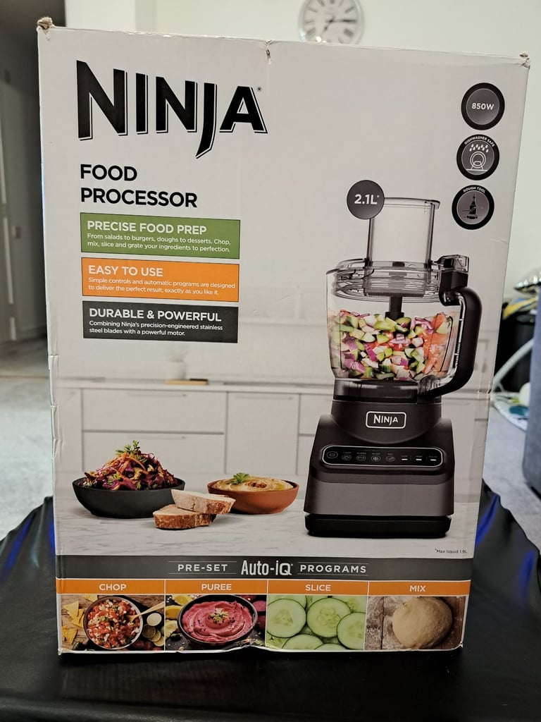 image for Ninja Food Processor Auto-iQ BN650UK
