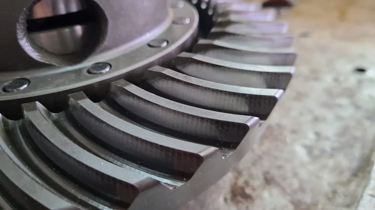 Crown wheel and pinion 9x40 for differential Ferrari California