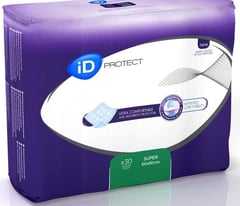 ID Protect Super Incontinence Bed Pad Protector - 60x90cm (30 pads per pack) 1 Pack: £8