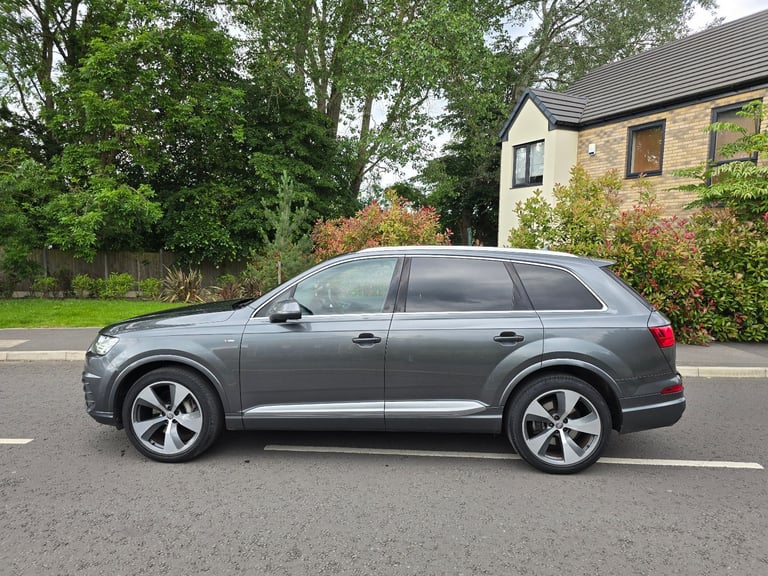 Audi, Q7, Estate, 2016, Semi-Auto, 2967 (cc), 5 doors,FSH,2 KEYS,12 MOT,7 SEATER!!!!