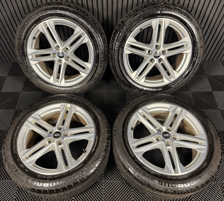 image for 19'' GENUINE AUDI Q5 5 DOUBLE SPOKE S LINE ALLOY WHEELS TYRES ALLOYS