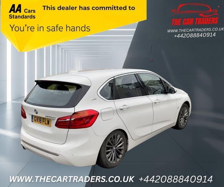 2018 BMW 2 Series 1.5 225xe 7.6kWh Luxury MPV 5dr Petrol Plug-in Hybrid Auto 4WD Euro 6 (s/s) MPV...