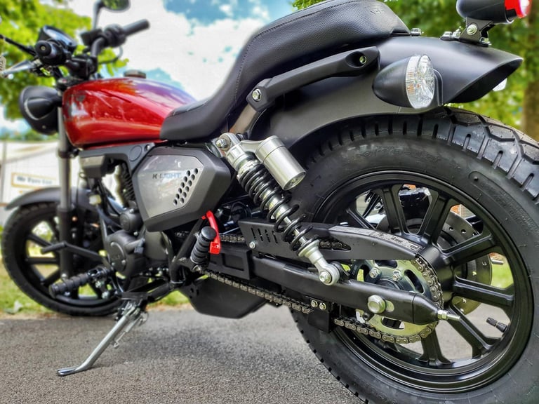 NEW Keeway K LIGHT 125 CBT Learner Legal Harley Style Cruiser Motorcycle
