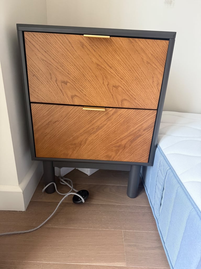 Set of modern bedside tables