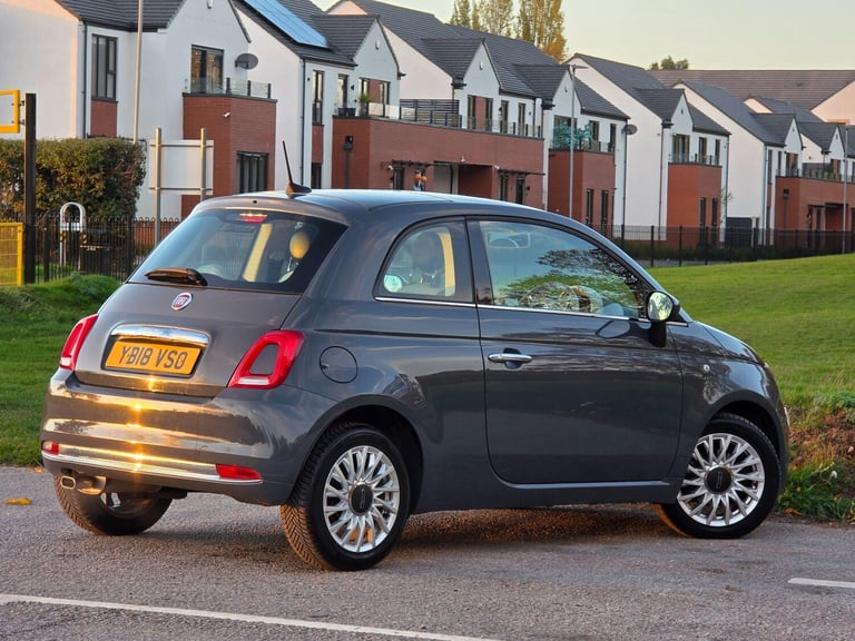 2018 Fiat 500 1.2 Lounge Euro 6 (s/s) 3dr Hatchback Petrol Manual